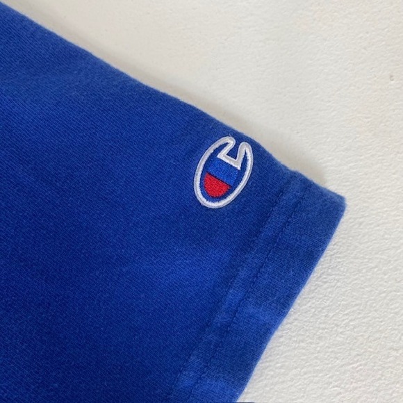 Vintage‎ Champion Graphic T-Shirt Athletic Durable Tee Blue Large - Picture 7 of 7